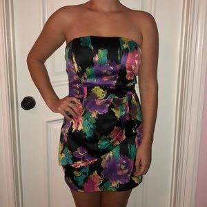 Strapless Short Dress